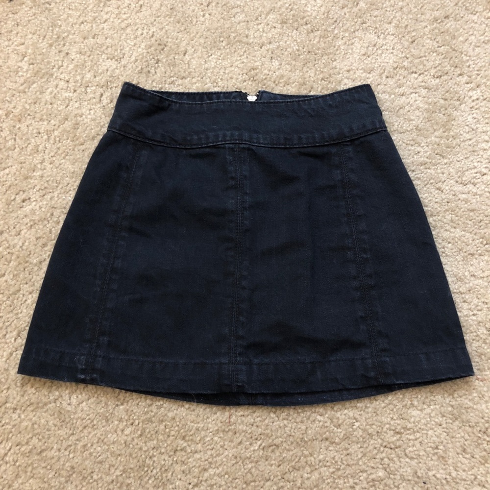 Free People Zip To It Skirt